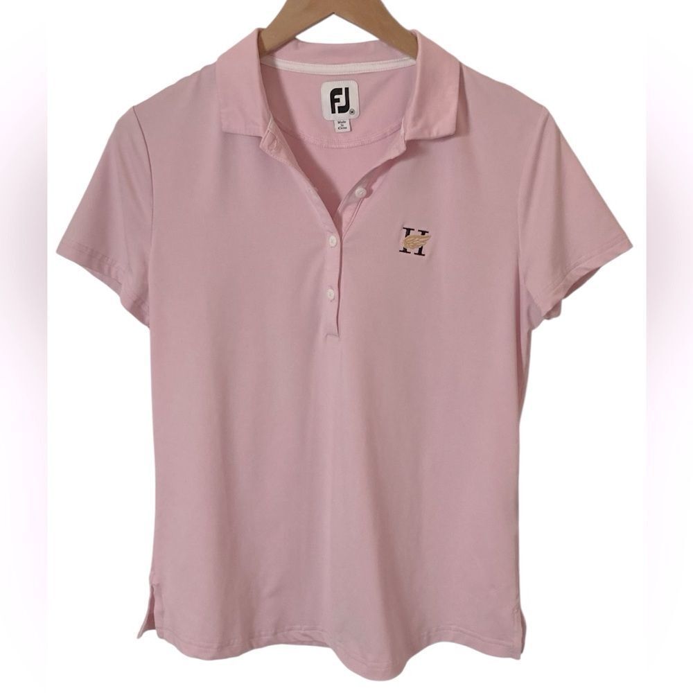 FootJoy Pink Polo Shirt Woman’s Size M